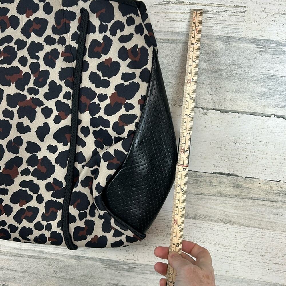 NWT - Neoprene Leopard Print All Purpose Bag NWT - image 7